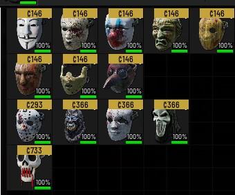 SCUM全面具价格一览 面具多少钱